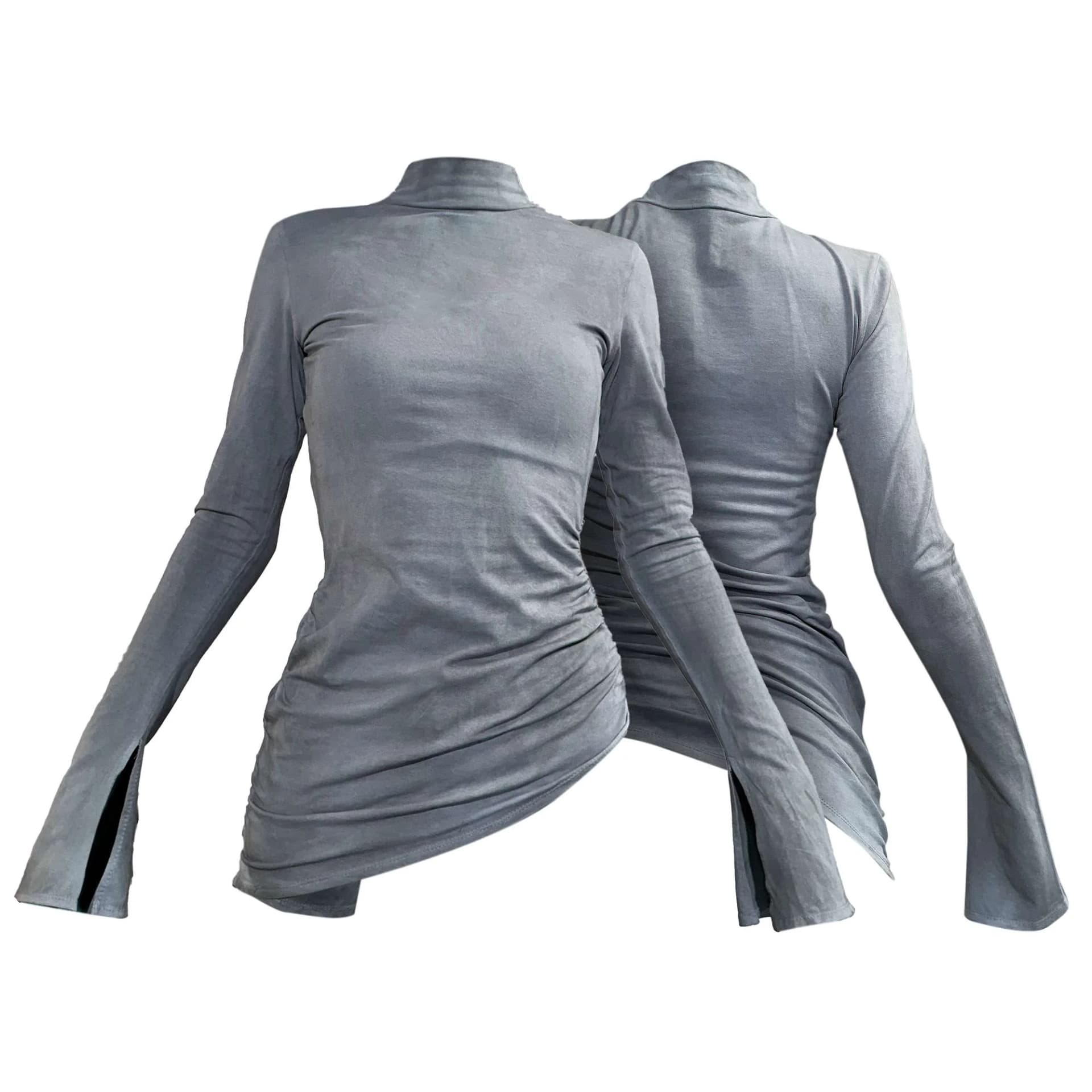 Longsleeve"Downflow" Cold Wash DarkBlue
