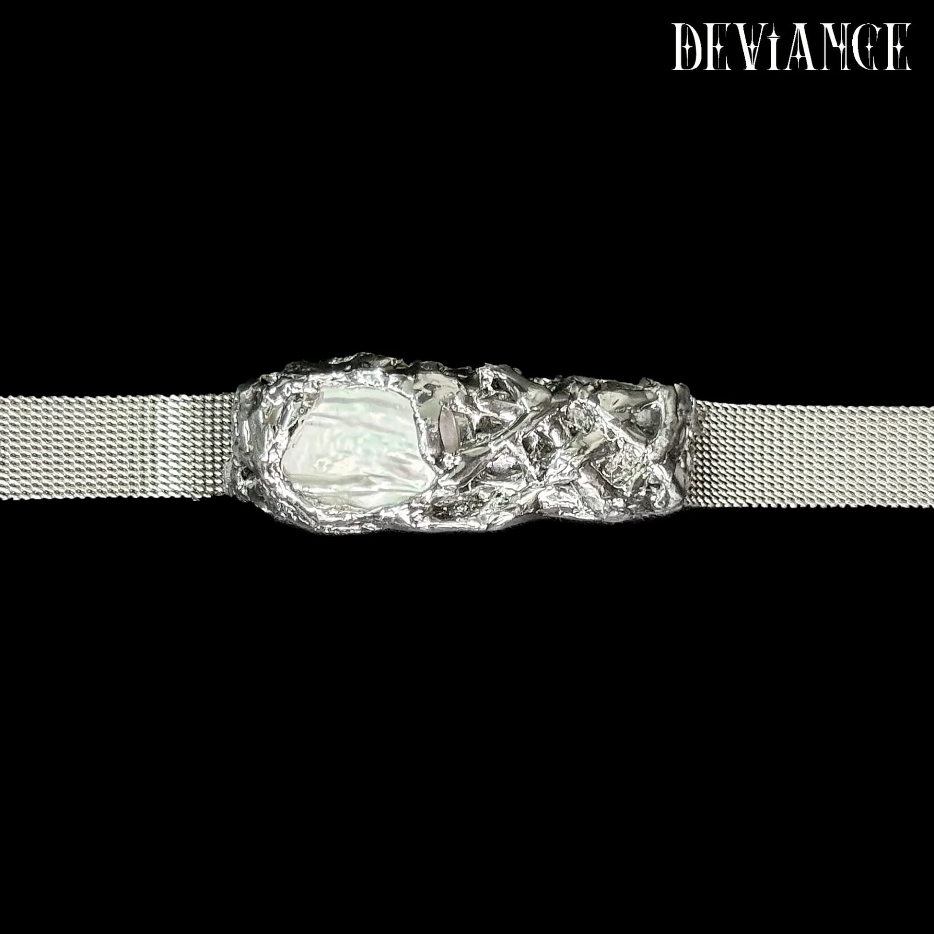 Bracelet "White pearl"