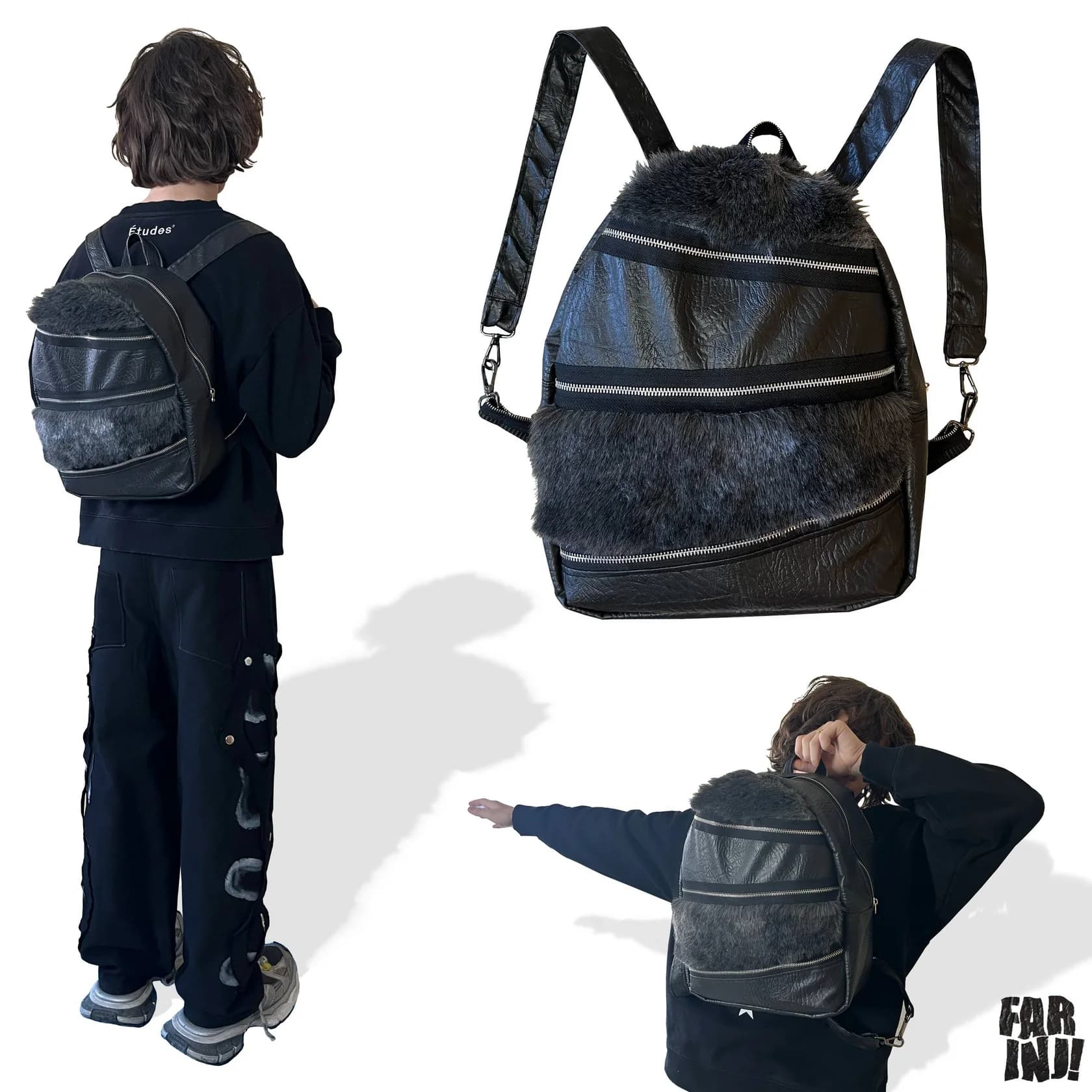 FARINJ wolf backpack
