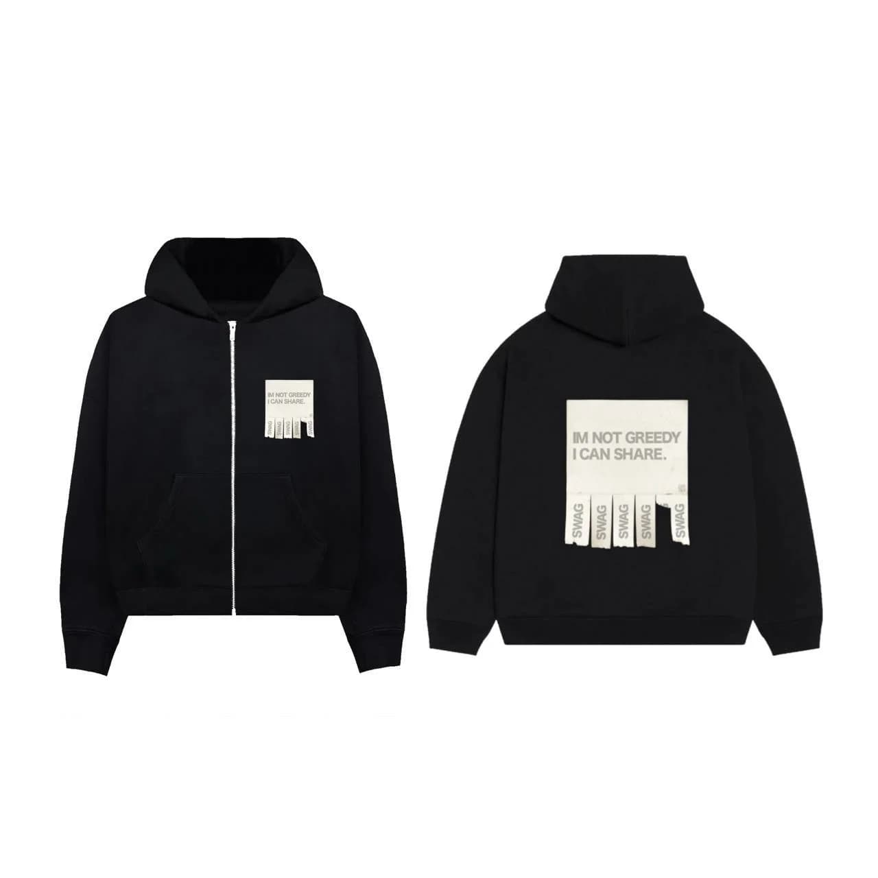 FARINJ zip hoodie swag