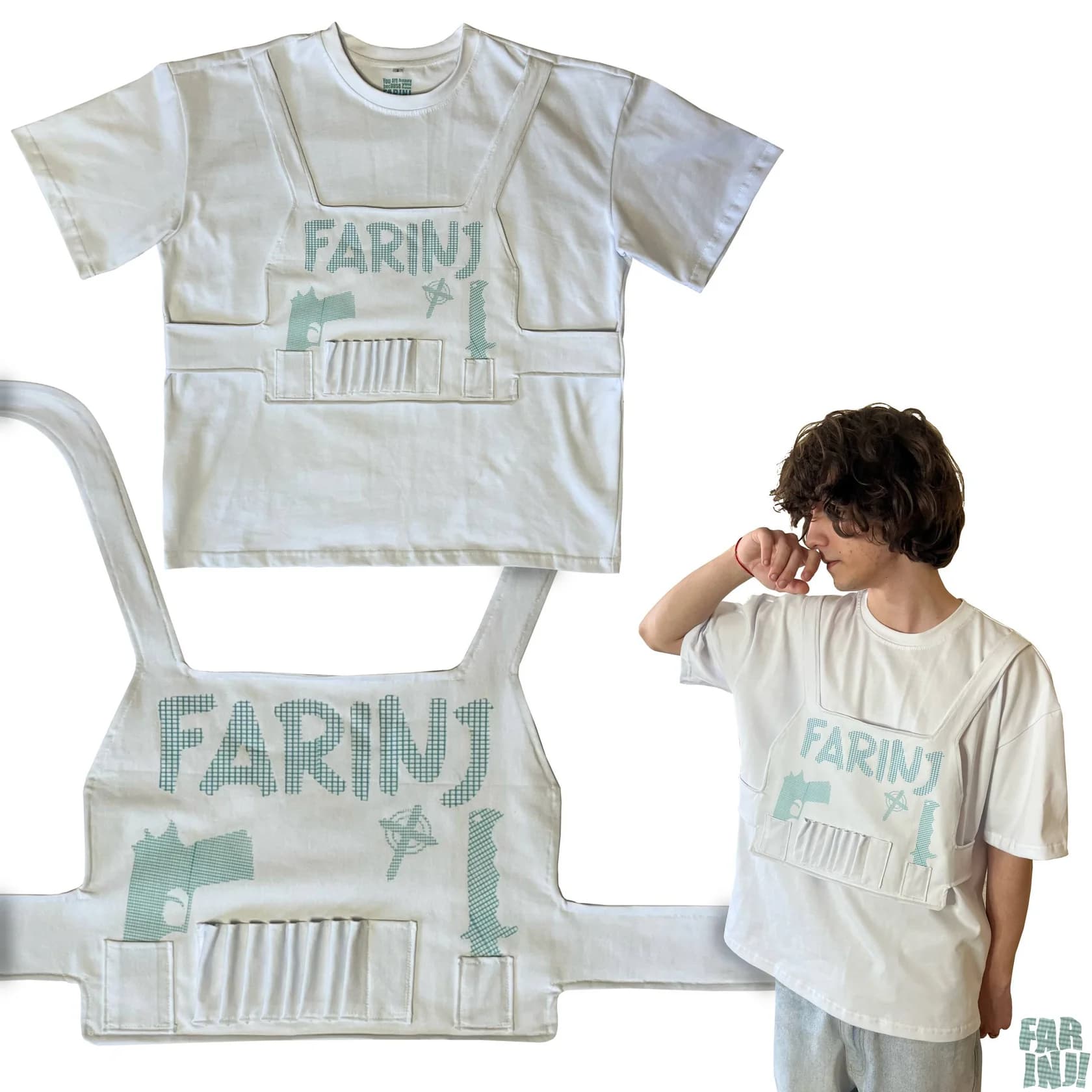 FARINJ T-shirt armored